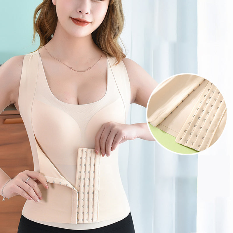 2-in-1 waist-bust bra - slimming &amp; comfortable