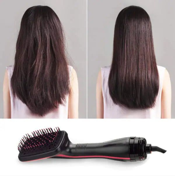 2in1 Blow-dry brush - Straightens and blow-drys