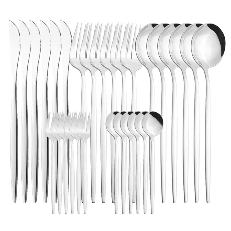 Complete cutlery set, 30 pieces