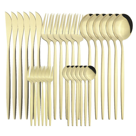 Complete cutlery set, 30 pieces