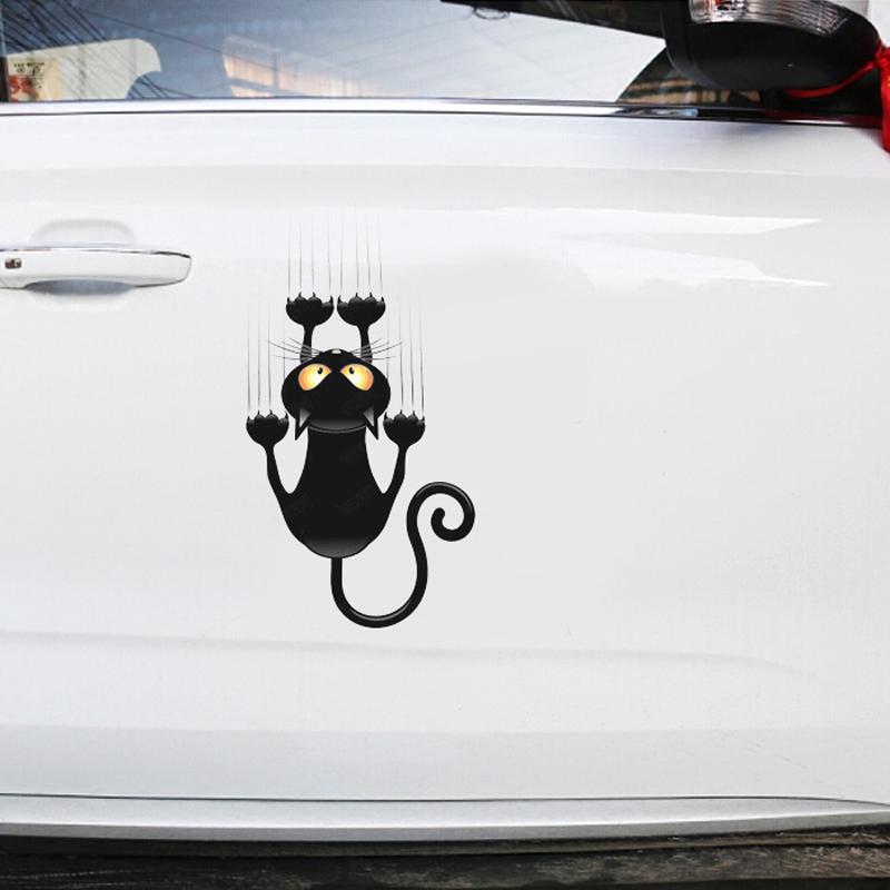 3d creative car stickers - cat &amp; dog