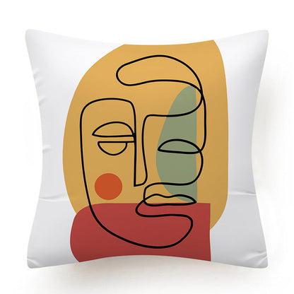 Abstract cushion covers