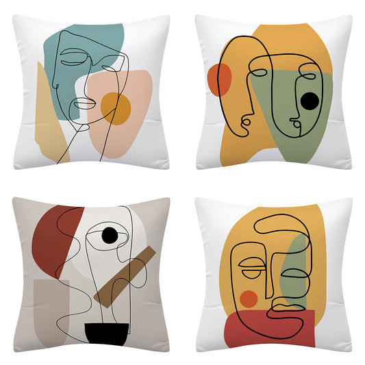 Abstract cushion covers