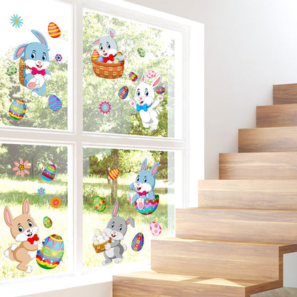 Bunny egg wall stickers - perfect for Easter