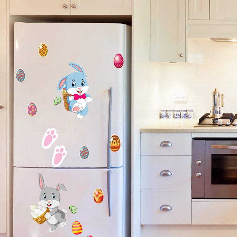 Bunny egg wall stickers - perfect for Easter