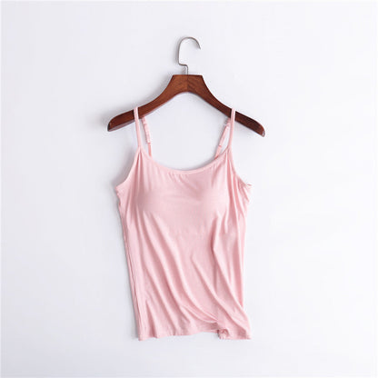 Camisole with built-in bra - comfortable and supportive