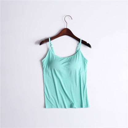 Camisole with built-in bra - comfortable and supportive