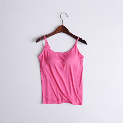 Camisole with built-in bra - comfortable and supportive