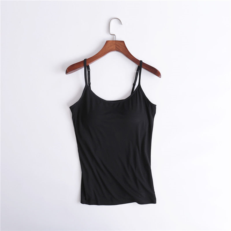 Camisole with built-in bra - comfortable and supportive