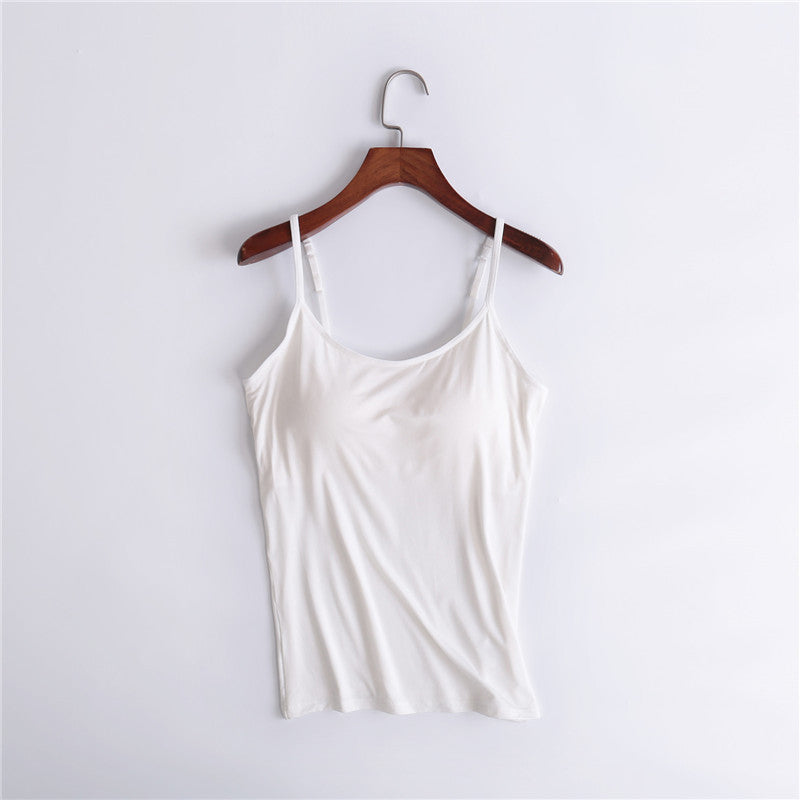 Camisole with built-in bra - comfortable and supportive