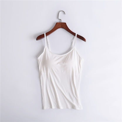 Camisole with built-in bra - comfortable and supportive