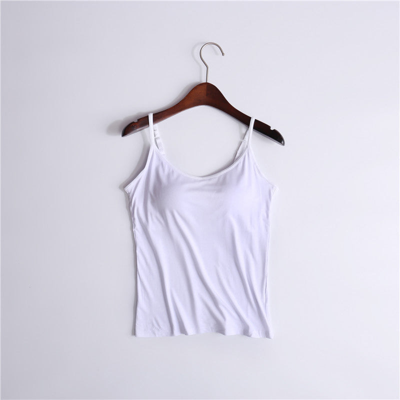 Camisole with built-in bra - comfortable and supportive