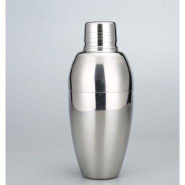 Cocktail shaker in stainless steel