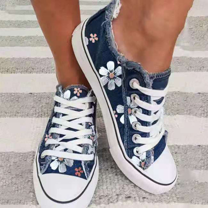 Denim canvas shoes - comfortable and stylish