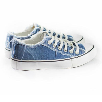 Denim canvas shoes - comfortable and stylish