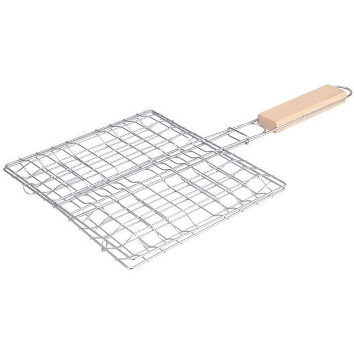 Double metal grill grate