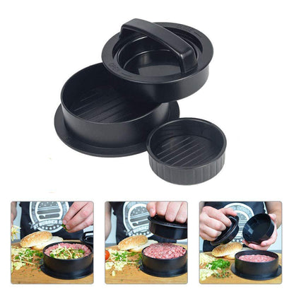 Efficient burger press patty maker - easy cleaning