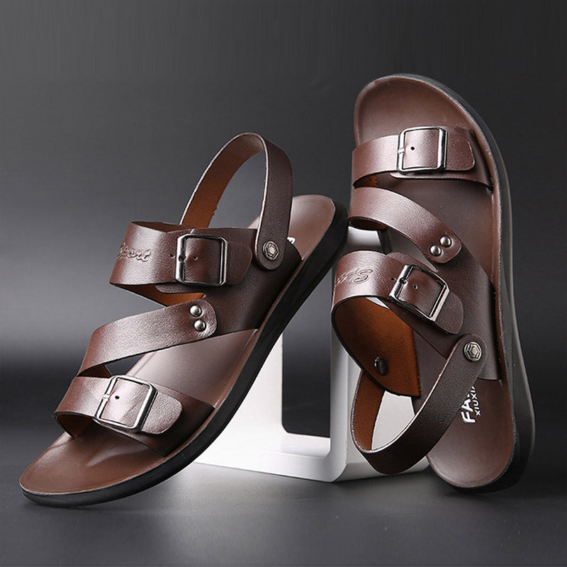 Genuine leather sandals for men - comfort &amp; style