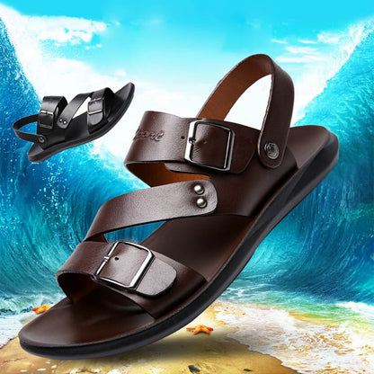 Genuine leather sandals for men - comfort &amp; style