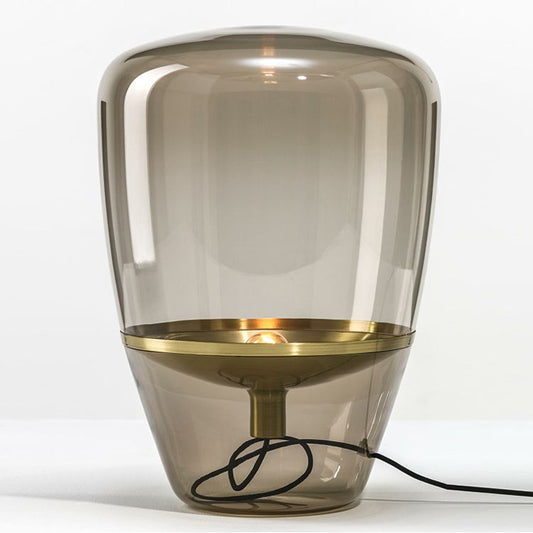 Stylish glass table lamp