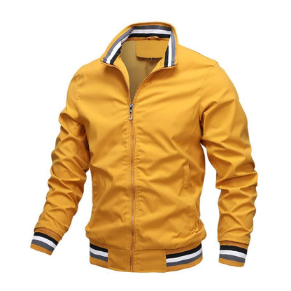 Plain, casual jacket for men