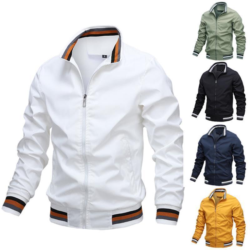 Plain, casual jacket for men