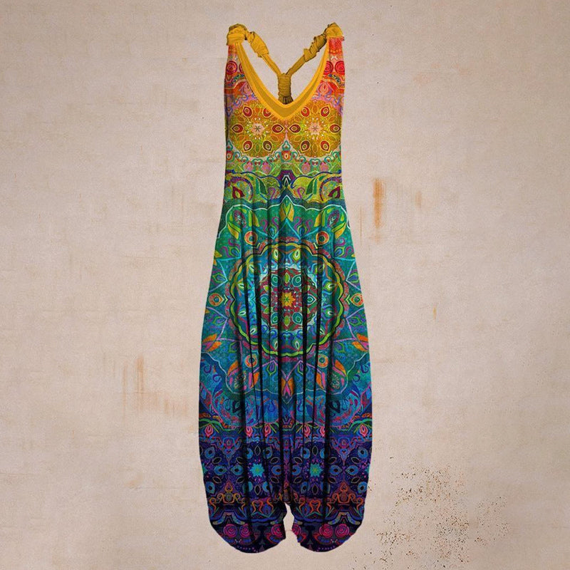 Pre-sale: tropical print jumpsuit