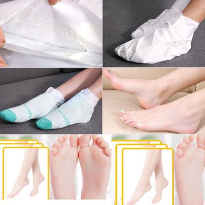 Effective foot mask that removes dead skin