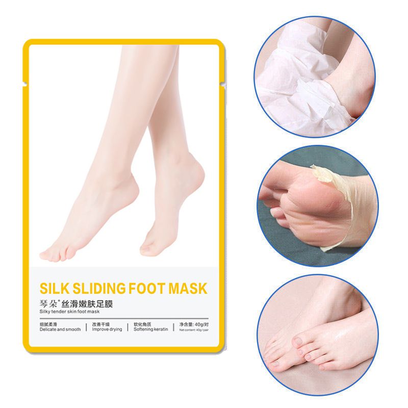 Effective foot mask that removes dead skin
