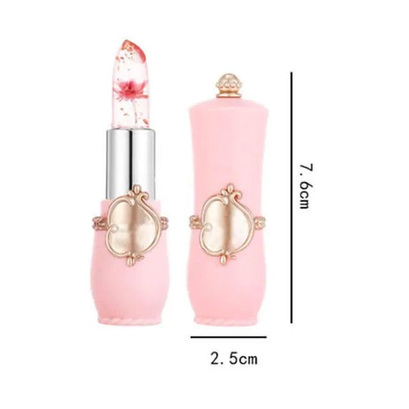 Jelly flower color changing lipstick