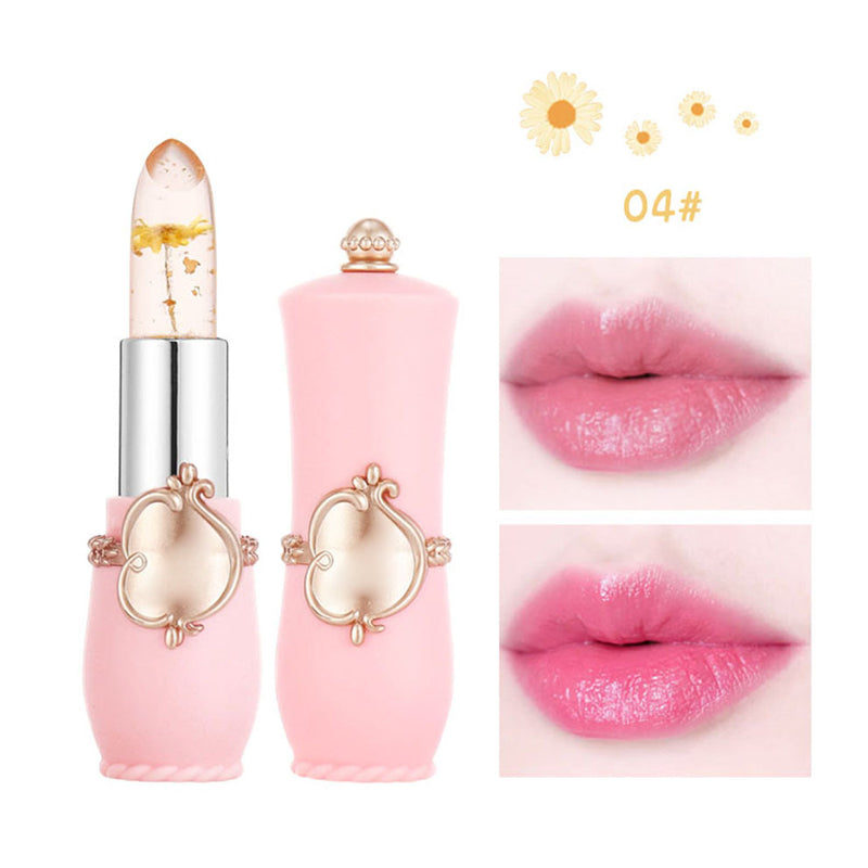 Jelly flower color changing lipstick