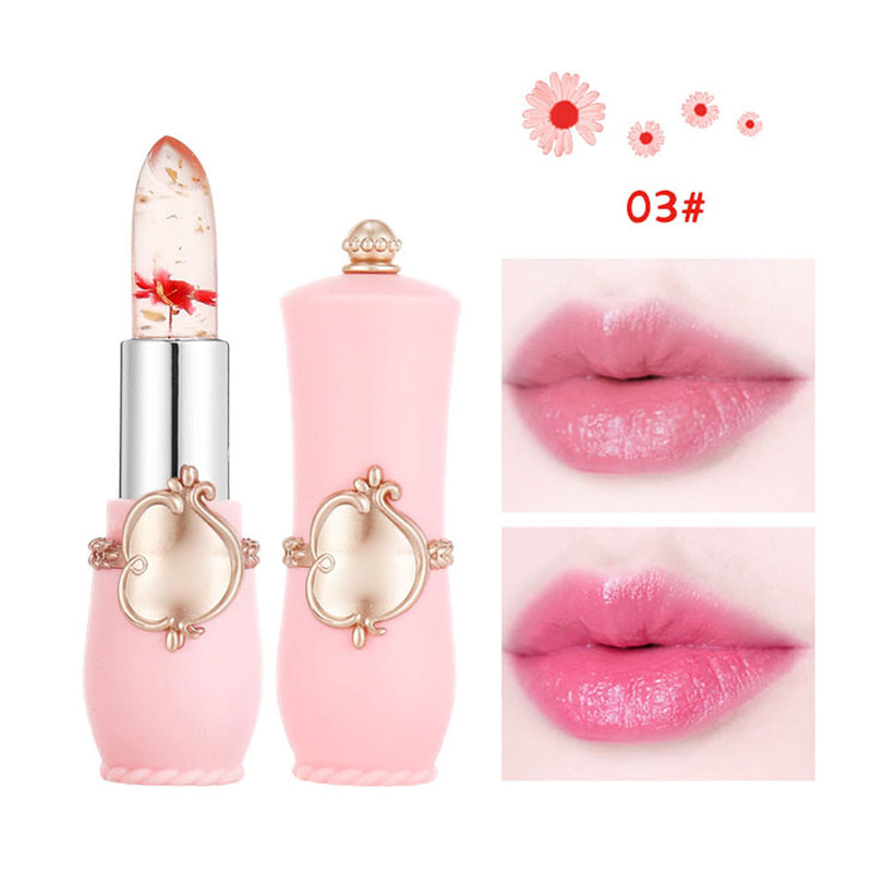 Jelly flower color changing lipstick