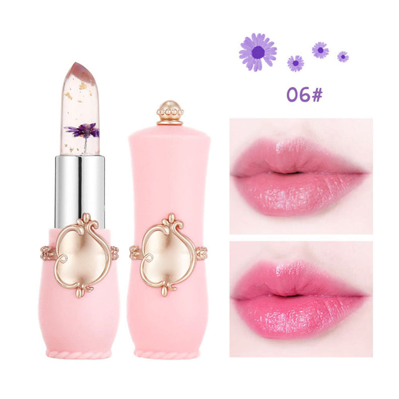 Jelly flower color changing lipstick