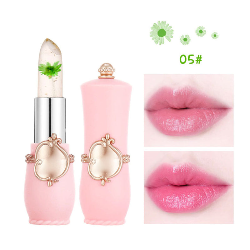 Jelly flower color changing lipstick