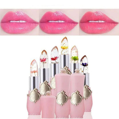 Jelly flower color changing lipstick