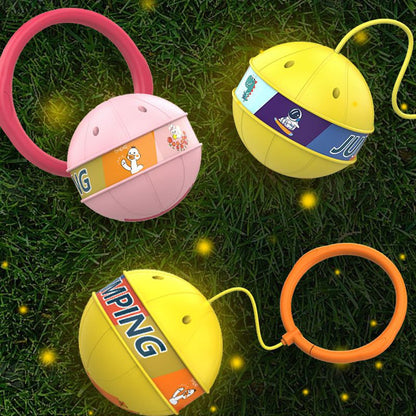 Glowing bouncing ball - fun and colorful game