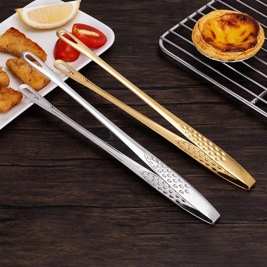 Barbecue tongs in stainless steel - practical and durable