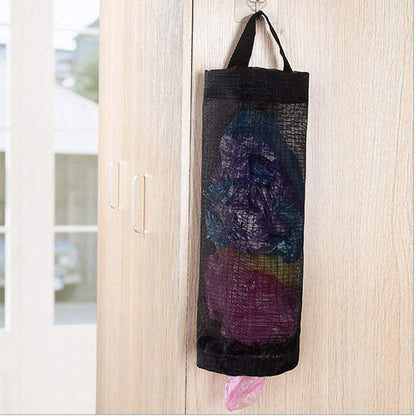 Hanging plastic bag organizer - practical storage