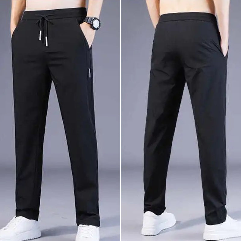 Ice silk trousers for men - breathable &amp; stylish