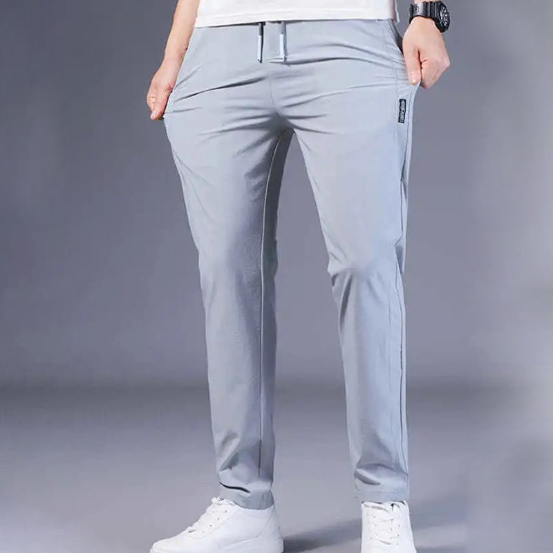 Ice silk trousers for men - breathable &amp; stylish