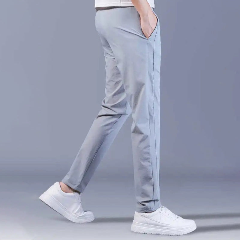 Ice silk trousers for men - breathable &amp; stylish