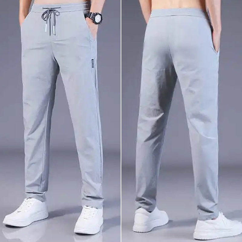 Ice silk trousers for men - breathable &amp; stylish