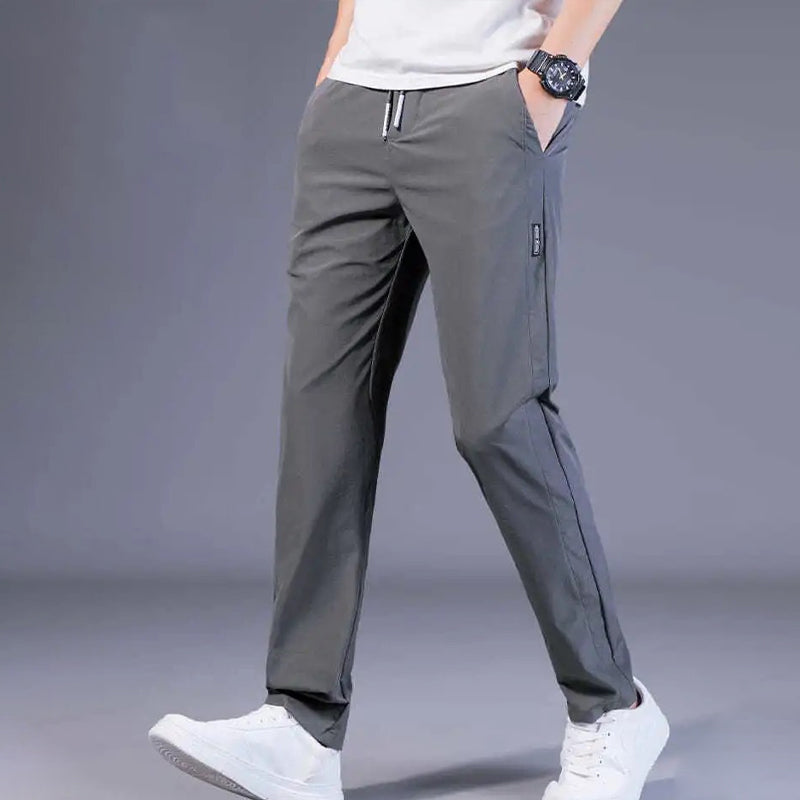 Ice silk trousers for men - breathable &amp; stylish