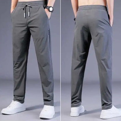 Ice silk trousers for men - breathable &amp; stylish