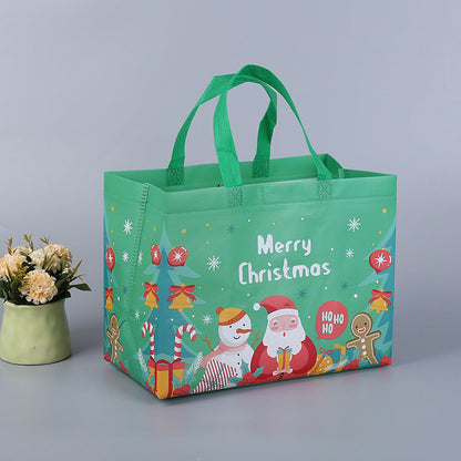 Christmas gift bag - festive patterns for the gifts