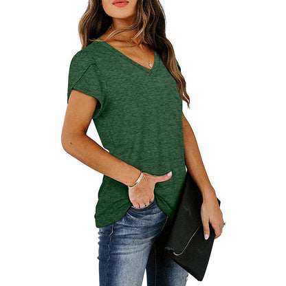 Classic v-neck t-shirt - comfort and style