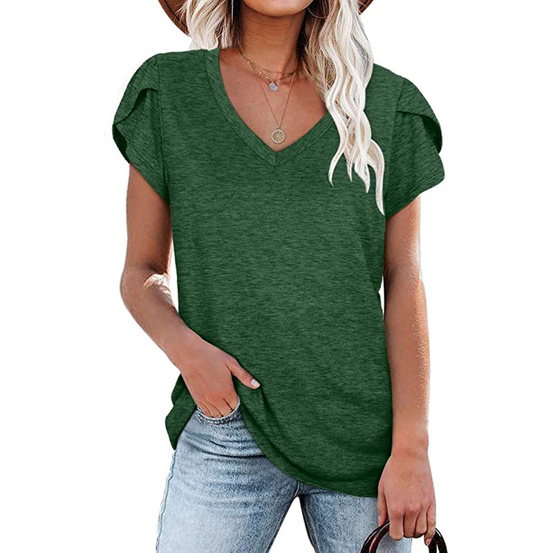 Classic v-neck t-shirt - comfort and style