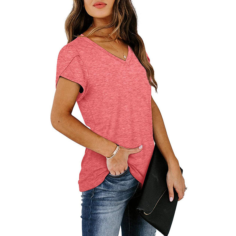 Classic v-neck t-shirt - comfort and style