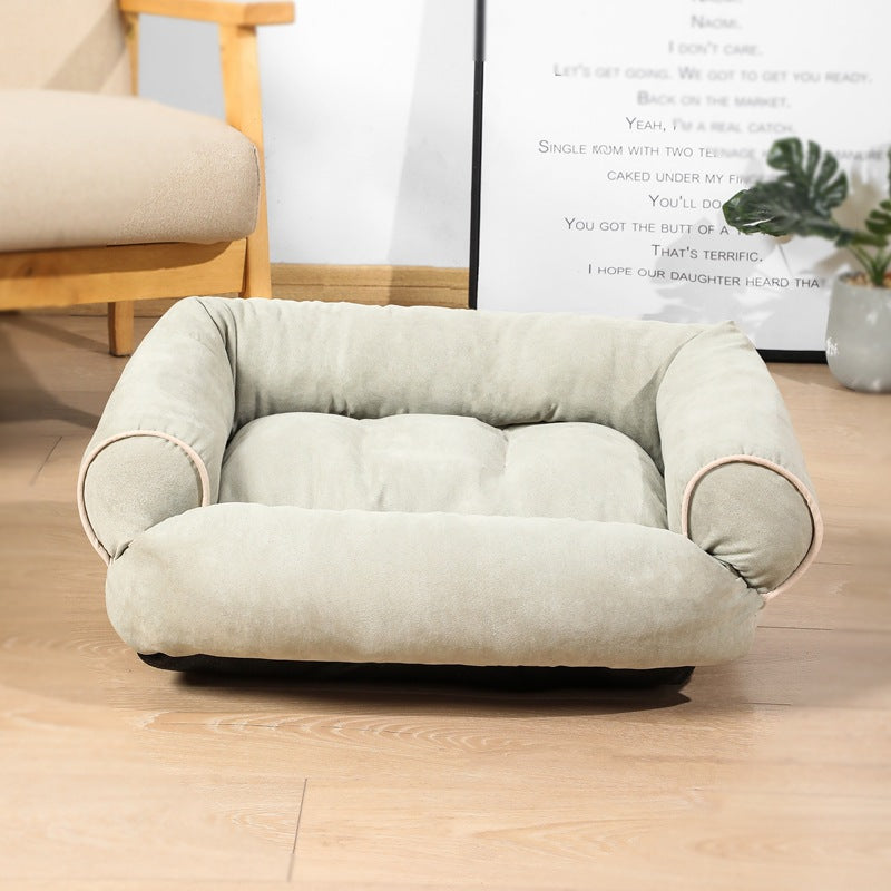 Comfortable dog sofa in several colors and sizes