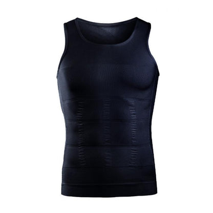 Body shaping summer vest for men - light and comfortable